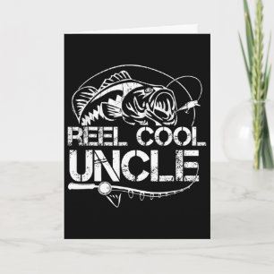 Toller Onkel Angelnden Papa Vatertag Geschenk für Karte