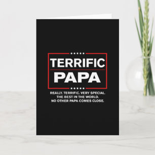 Toller Papa - Lustiger Donald Trump Bester Papa  Karte
