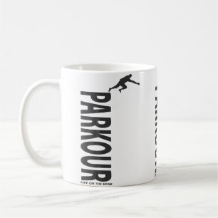 Toller Parkour Leben am Limit Kaffeetasse