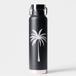 Toller Sommerurlaub Sonnenuntergang Strand Palmenb Trinkflasche