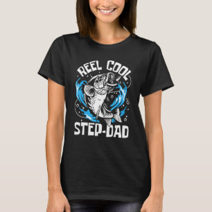 Toller Stiefvater beim Angeln zum Vatertag T-Shirt