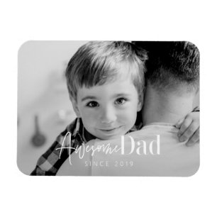 Toller Vater seit 20XX Modernes einfaches elegante Magnet