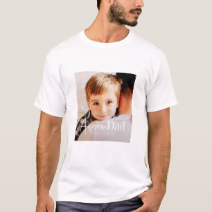 Toller Vater seit 20XX Modernes einfaches elegante T-Shirt
