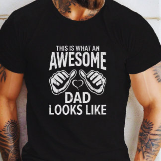 Toller Vater, so sieht ein Vater aus T-Shirt