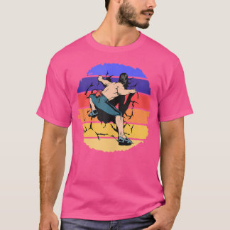 Toller Wandkletterer Fels Bergkletterfelsbrocken T-Shirt
