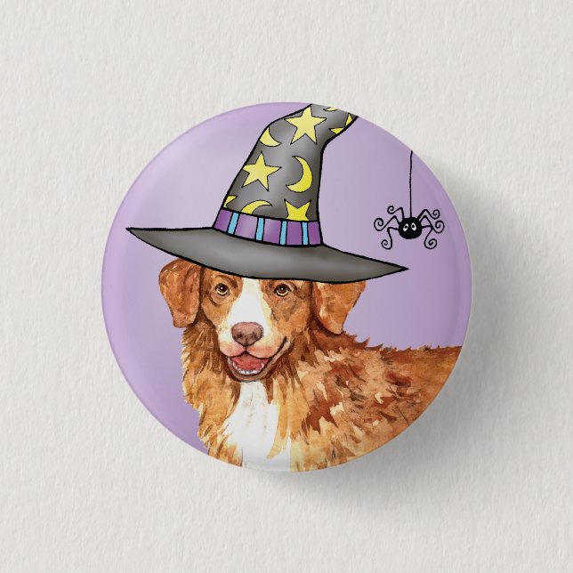 Toller Witch Button (Vorderseite)
