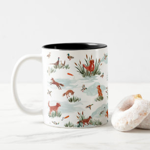 Toller Zweifarbige Tasse