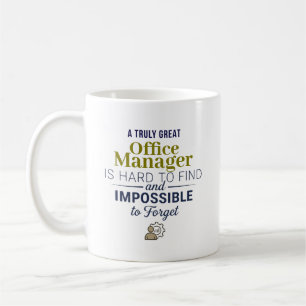 Tolles Büro-Manager-Personalisiertes Namensgeschen Kaffeetasse