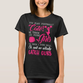 Tolles Cheerleading, du spielst toll Football Cute T-Shirt