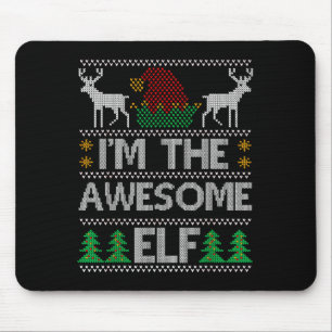 Tolles Elf-Zuordnungs-Familiengruppen-Weihnachtsfe Mousepad