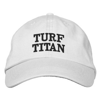 Tolles Geschenk zum Vatertag TURF TITAN Bestickte Baseballkappe