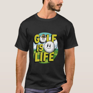 Tolles Golf Ist Leben Spaß Neuer Golfer Liebhaber T-Shirt