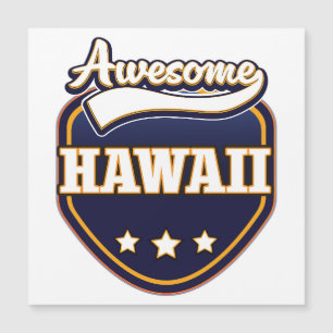 Tolles Hawaii-Sportlogo Magnetkarte