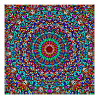 Tolles Leben Garten Mandala