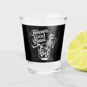 Tolles lustiges Halloween-Schädel-Souvenir Schnapsglas