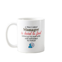 Tolles Manager-Personalisiertes Namensgeschenk