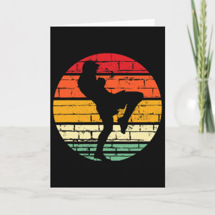 Tolles Muay-Thai-Geschenk für Kampfsportlehrer, Ki Karte