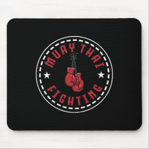 Tolles Muay-Thai-Kampfd Design Kickboxer MMA-Trai Mousepad