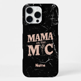 Tolles Muttertagsgeschenk für Sängerin Podcasterin iPhone 16 Pro Max Hülle