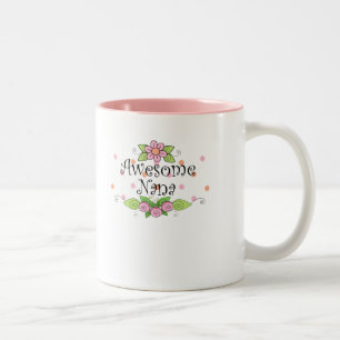 Tolles Nana T-Shirt Zweifarbige Tasse