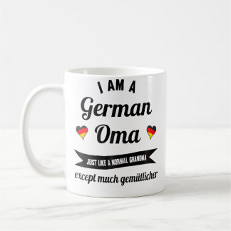 Tolles Oma-Design für die beste deutsche Oma Kaffeetasse