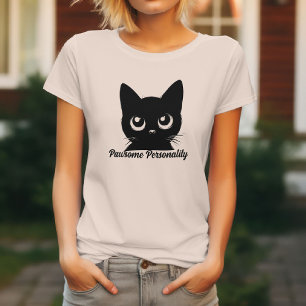 Tolles Persönlichkeit Katzen-T-Shirt – Katzenliebh T-Shirt