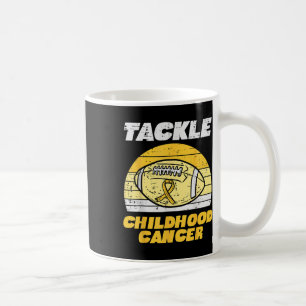 Tolles Retro-Bewusstseins-T-Shirt gegen Kinderkreb Kaffeetasse