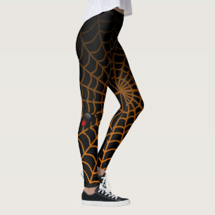 Tolles Spider- und Web-Spaß-Halloween-Design Leggings