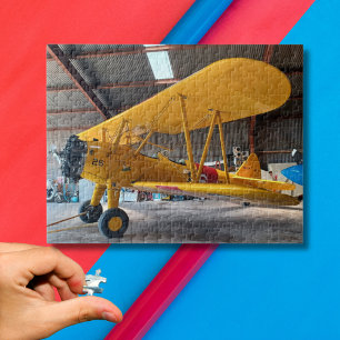 Tolles Stearman-Flugzeugfoto, Familie, Luftfahrt 