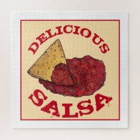 Tolles Tomato Salsa Tortilla Chips Illustration