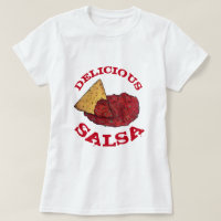 Tolles Tomato Salsa Tortilla Chips Illustration