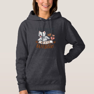 Tolles Westie-Hundeherz Pfoten_1 Hoodie