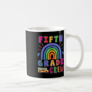 Tolles Zurück zur Schule Süße fünfte Klasse Gruppe Kaffeetasse