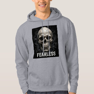 Tollkühnes Totenkopf-Grafik-Hoodie für Herren Hoodie
