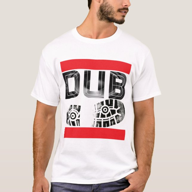 Tollpatsch SCHRITT Druck-Shirt T-Shirt (Vorderseite)