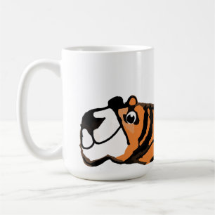 Tollpatschiger süßer Tigertasse Kaffeetasse