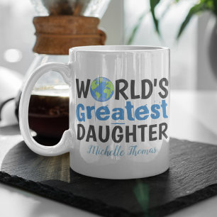 Tollste Tochter Cute Minimalistische Kaffeetasse M