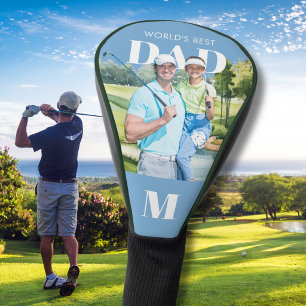Tollster Papa Individuelles Foto-Monogramm Golfpla Golf Headcover