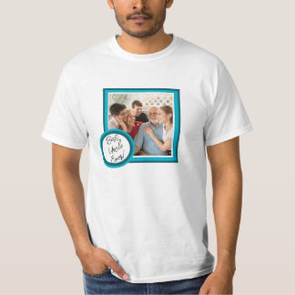 Tollstes-Onkel-aller-Zeiten Teal-Foto-Geschenk-Shi T-Shirt