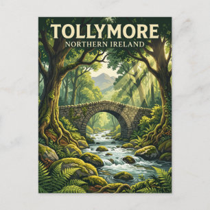 Tollymore Forest Park Nordirland Postkarte