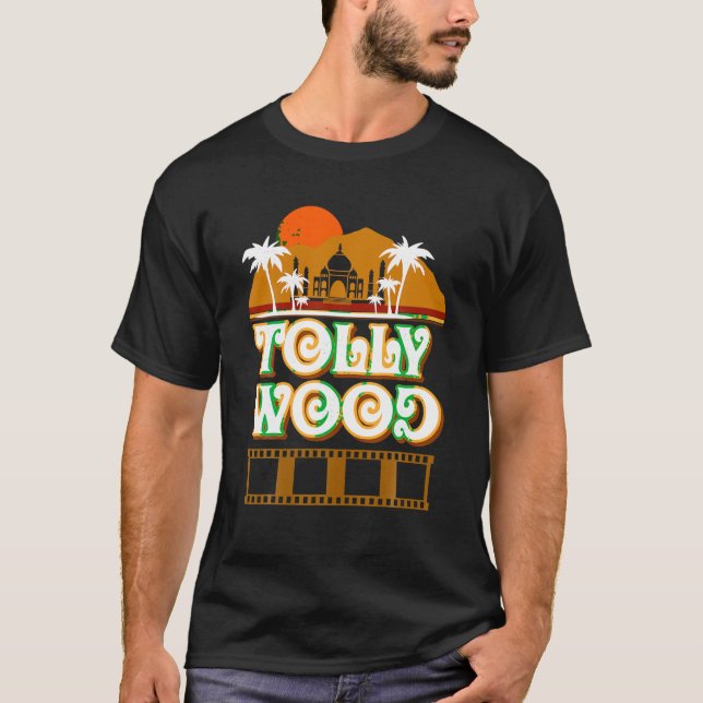 Tollywood Movie Retro Telugu Indian Cinema Lovers T-Shirt (Vorderseite)