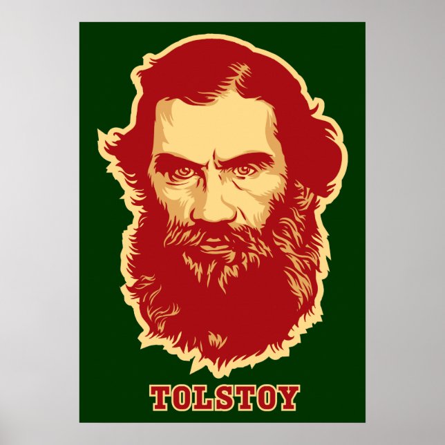 Tolstoi Poster (Vorne)
