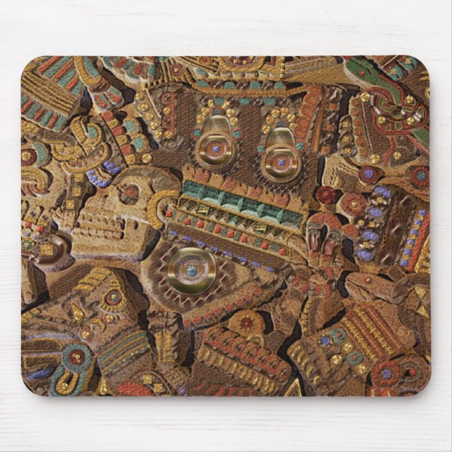 TOLTEC CARVING MOUSEPAD (Vorne)