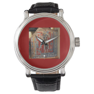 Toltekenreich Schöne Kunst und Sprichwort-Uhr Armbanduhr
