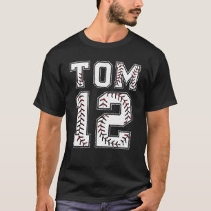 Tom 12 Baseball-Stick-T-Shirt T-Shirt