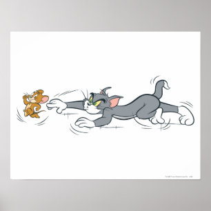 Tom and Jerry Chase Poster