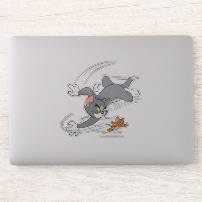 Tom and Jerry Chase Turn Aufkleber (Computer)