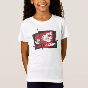 Tom and Jerry Red and Black T-Shirt