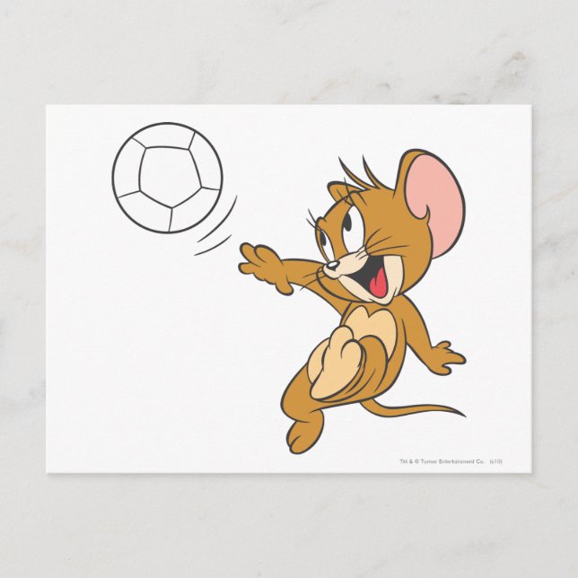 Tom and Jerry Soccer (Fußballspieler) 1 Postkarte (Vorderseite)