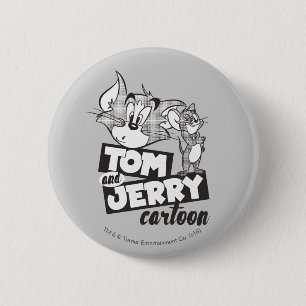 Tom And Jerry Tom And Jerry Cartoon Button